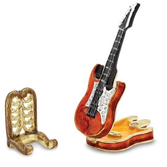 Jewelry Rockstar Guitar Jewelry Box Poshmark